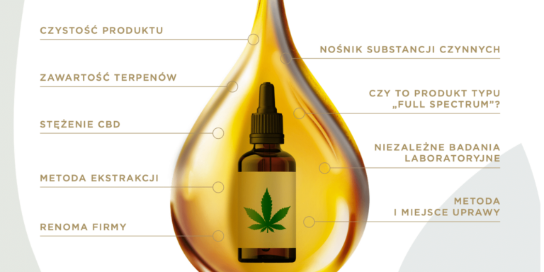 Cechy olejków CBD