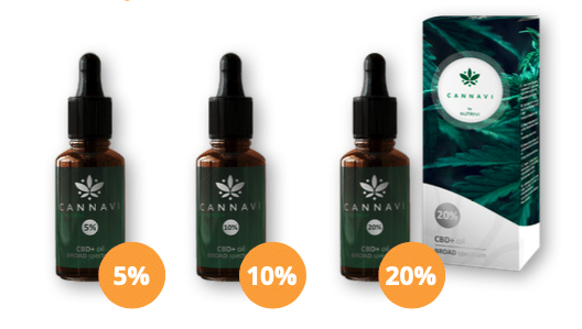 Olejki Cannavi CBD Broad Spectrum