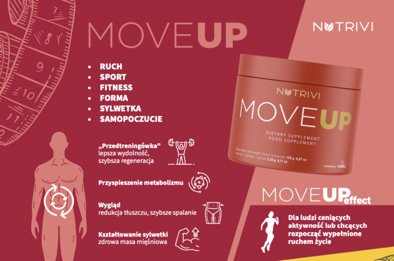 MoveUP od Nutrivi – napój dla aktywnych, którzy pracują nad sylwetką