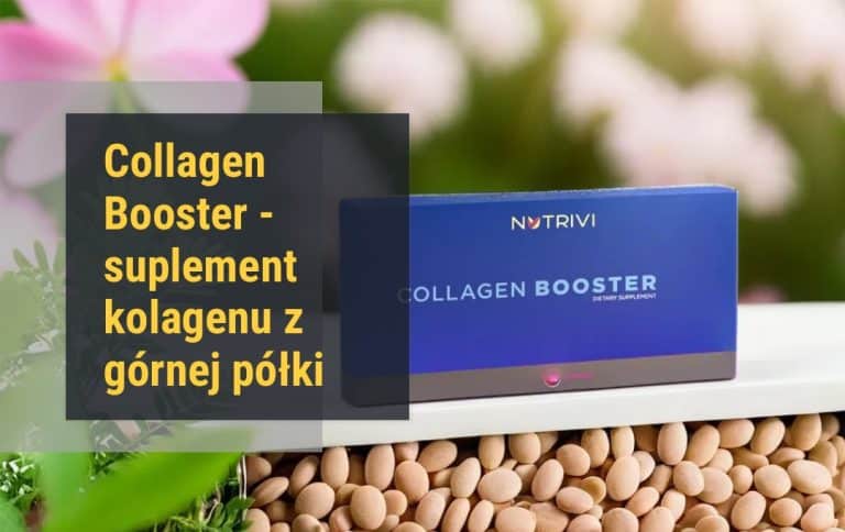 Collagen Booster od Nutrivi – liofilizowany kolagen rybi z witaminą C w kapsułkach
